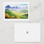 Naturschutzkarte Mitteilungskarte (Vorne/Hinten)