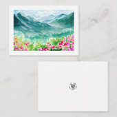 Naturschutzkarte Mitteilungskarte (Vorne/Hinten)