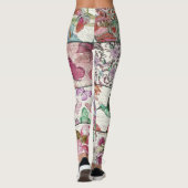 Naturschutzpflaster: Chic Seamless Background Leggings (Rückseite)