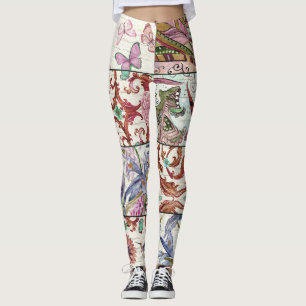 Naturschutzpflaster: Chic Seamless Background Leggings