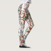 Naturschutzpflaster: Chic Seamless Background Leggings (Rechts)