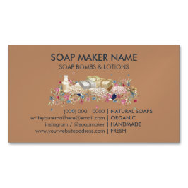 Naturseife Magnetische Visitenkarte