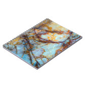 Naturstein - Marmor, Onyx, gr Notizblock (Linke Seite)