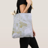 Naturstein-Muster - All-Over-Print-Totbeutel Tasche (Von Nahem)