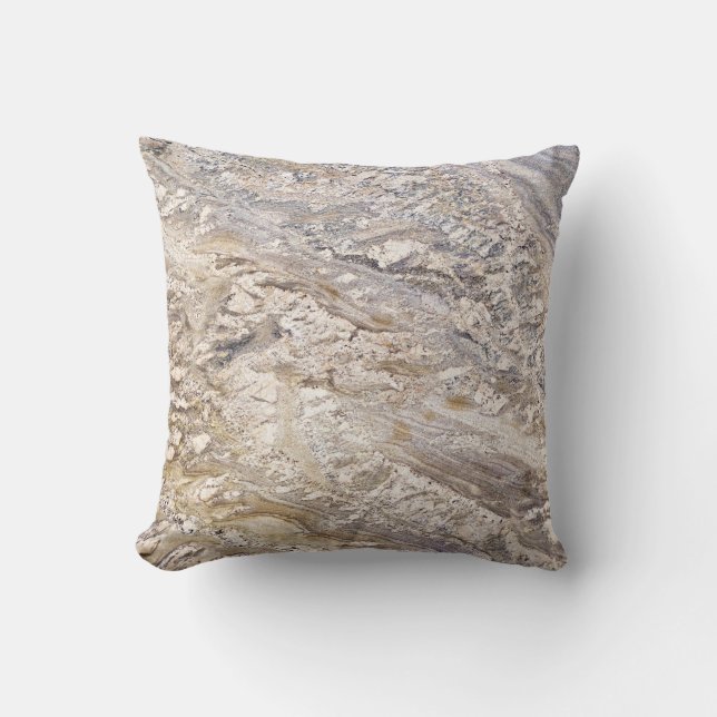 Naturstein Muster Pillow Kissen (Vorderseite)