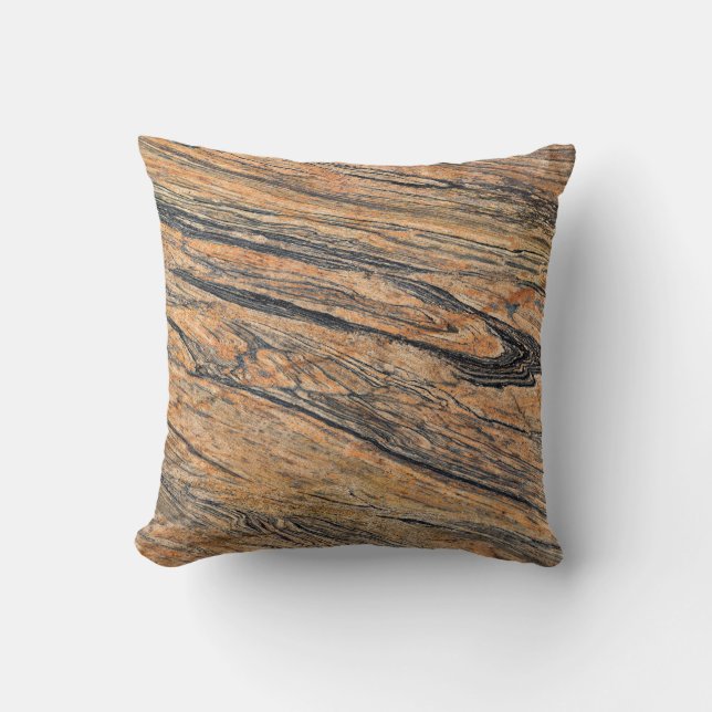 Naturstein Muster Pillow Kissen (Vorderseite)