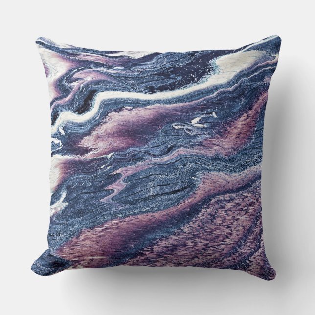 Naturstein Muster Pillow Kissen (Vorderseite)