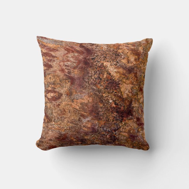Naturstein Muster Pillow Kissen (Vorderseite)