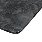 Naturstein Schwarzer Goth Schneidebrett (Ecke)