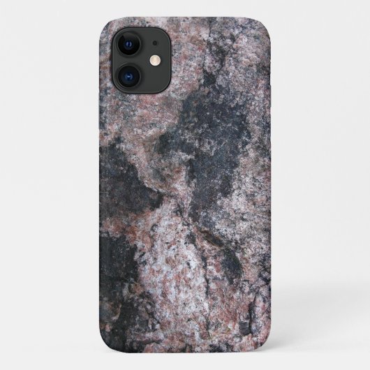 Naturstein-Textur-Pink Case-Mate iPhone Hülle (Rückseite)