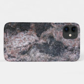 Naturstein-Textur-Pink Case-Mate iPhone Hülle (Rückseite (Horizontal))