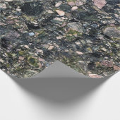 Naturstein-Umschlagpapier Geschenkpapier (Ecke)