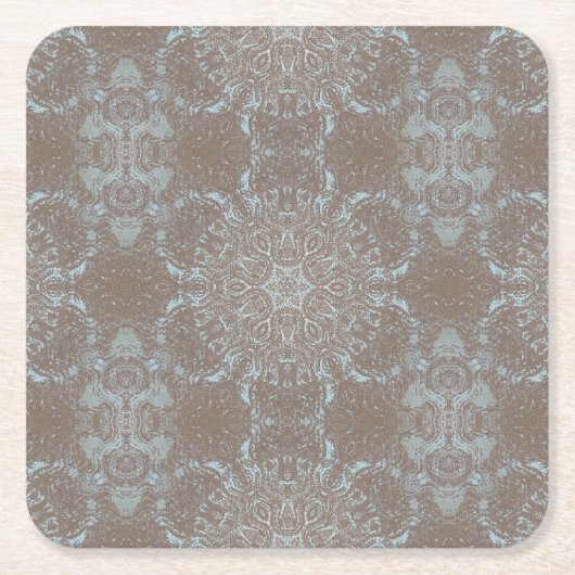 Naturstein und Sand Rechteckiger Pappuntersetzer (Vorderseite)