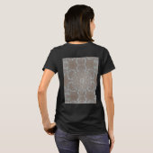 Naturstein und Sand T-Shirt (Schwarz voll)
