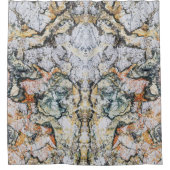 Natursteinmuster Duschvorhang (Vorderseite)