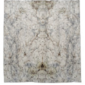 Natursteinmuster Duschvorhang (Vorderseite)