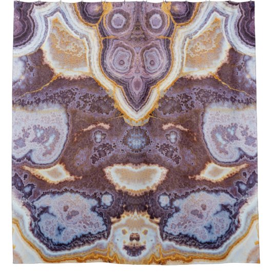 Natursteinmuster Duschvorhang (Vorderseite)