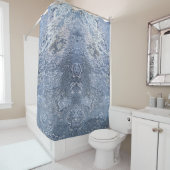 Natursteinmuster Duschvorhang (Beispiel)