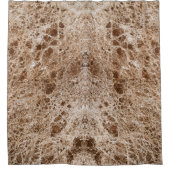 Natursteinmuster Duschvorhang (Vorderseite)