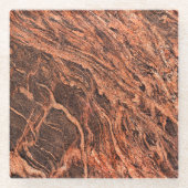 Natursteinmuster Glasuntersetzer (Vorderseite)