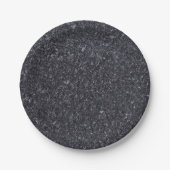 Natursteinmuster Pappteller (Vorderseite)