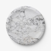 Natursteinmuster Pappteller (Vorderseite)