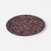 Natursteinmuster Pappteller (Schrägansicht)