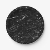 Natursteinmuster Pappteller (Vorderseite)