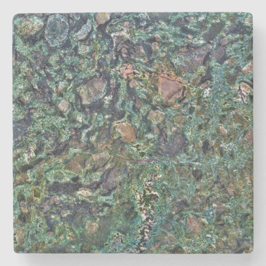 Natursteinmuster-Untersetzer Steinuntersetzer (Vorderseite)