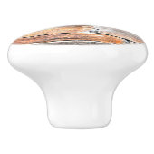 Natursteinstruktur Keramikknauf (Seitenansicht)