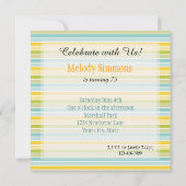 Naturstreifen Einladung (Rückseite)