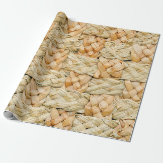 Naturstrohstruktur  geschenkpapier