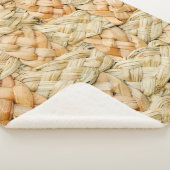 Naturstrohstruktur Sherpadecke (3/4)