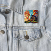 Naturszene mit einem Cottage im Wald-68780 Button (Beispiel)
