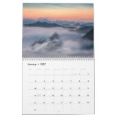 Naturszenen der Berge 12 Monate Mauer Kalender (Jan 2027)