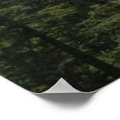 Naturszenen drucken poster (Ecke)