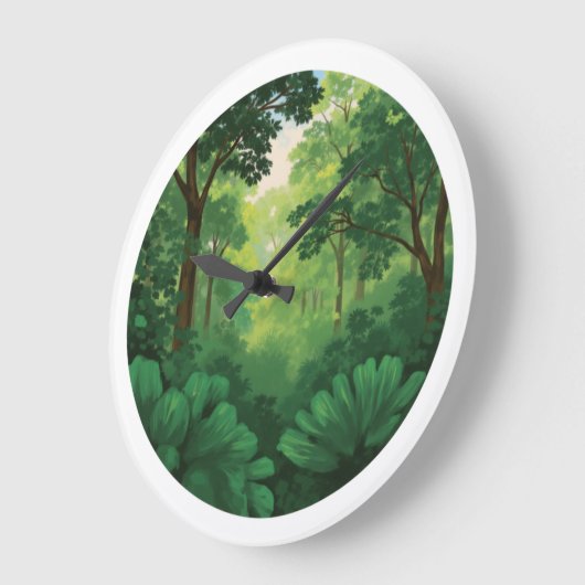 naturt   clock große wanduhr (Winkel)