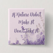 Naturtaste Button (Vorderseite)