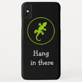 Naturthema Funny Gecko Lizard Case-Mate iPhone Hülle (Rückseite)