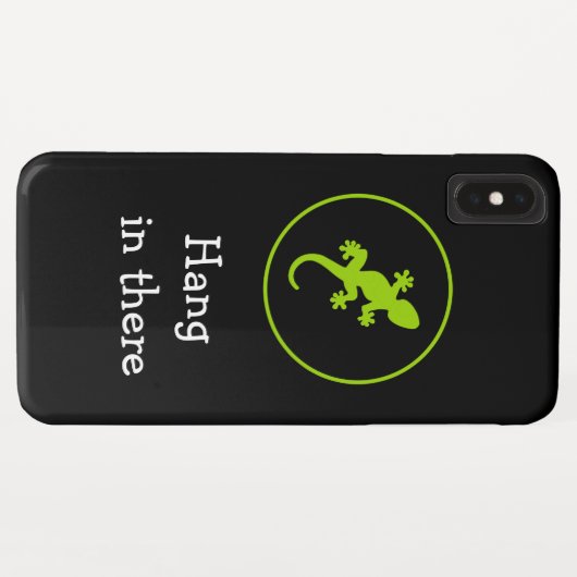 Naturthema Funny Gecko Lizard Case-Mate iPhone Hülle (Rückseite (Horizontal))