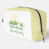 Naturtherapie Familienunternehmen Camping personal Waschbeutel (Rechte Ecke)