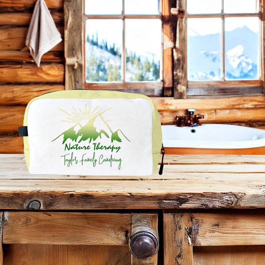 Naturtherapie Familienunternehmen Camping personal Waschbeutel