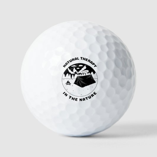 Naturtherapie Golfball (Vorderseite)