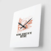 Naturtherapie in der Wanduhr (Winkel)