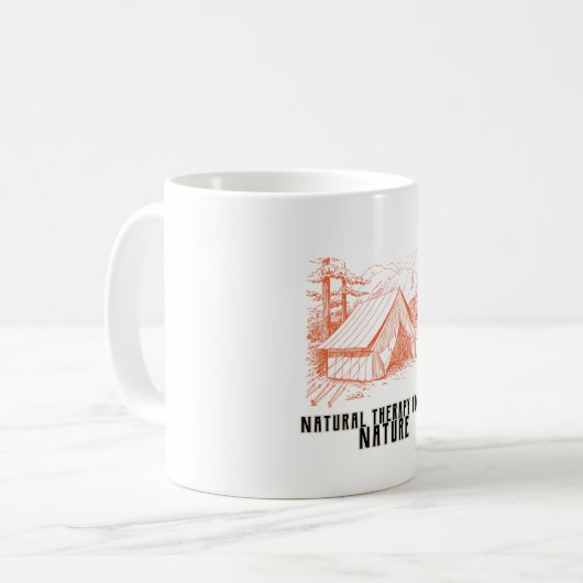 Naturtherapie Kaffeetasse (Vorderseite Links)