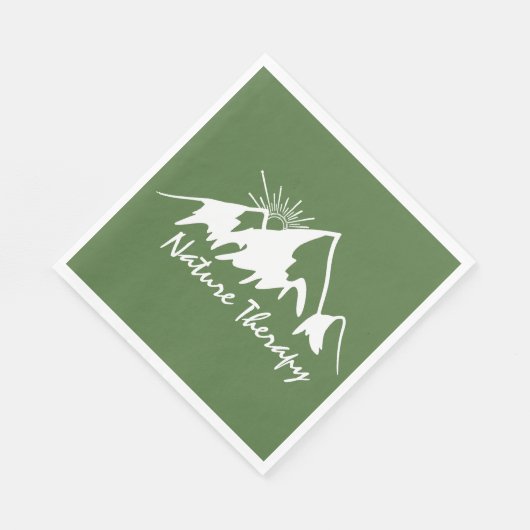 Naturtherapie Serviette (Ecke)