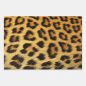 Naturtiere Giraffe Python Snake Leopard Skins Geschenkpapier Set (Vorderseite 2)