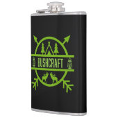 Naturüberlebende Bushcraft Flachmann (Links)