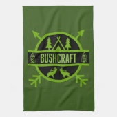 Naturüberlebende Bushcraft Geschirrtuch (Vertikal)