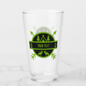Naturüberlebende Bushcraft Glas (Rückseite)